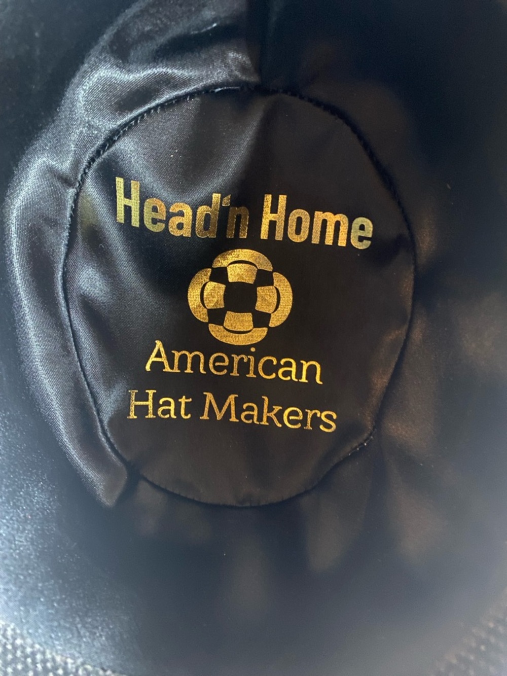 Black and Gray Western Cowboy Hat - Leather Trim and Shimmer - Picture 8 of 8